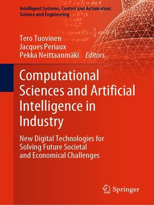 cover image of Computational Sciences and Artificial Intelligence in Industry